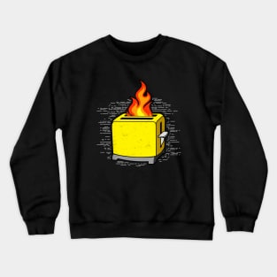 Toaster Fire [Roufxis-TP] Crewneck Sweatshirt